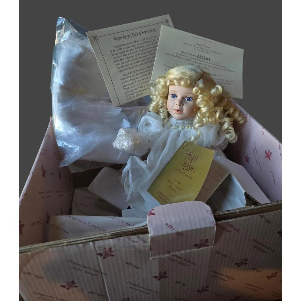 Georgetown Collection Angel Kisses Doll Lynn Randolph Artist Edition NIB COA